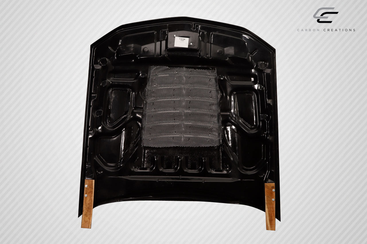 2010-2012 Ford Mustang Carbon Creations GT500 V2 Hood - 1 piece